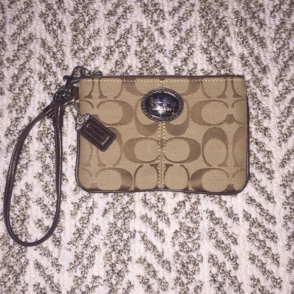 Authentic Coach Wristlet